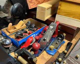 MORE hand planes,, handmade wooden boxes