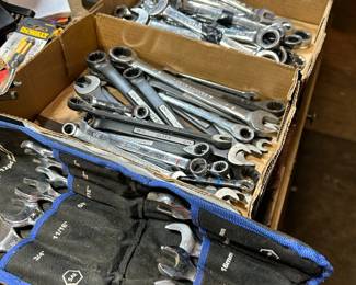 Over 100 wrenches of every shape and size