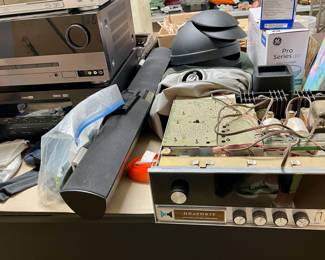 Vintage stereo equipment