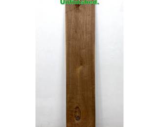 Lot 1365 Large Walnut Plank. Board Unfinished.