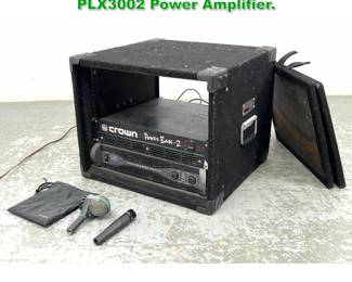 Lot 1761 Crown Power Base 2. QSC Audio PLX3002 Power Amplifier. 
