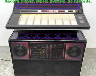 Lot 1739 Vintage ROCKOLA Juke Box Record Player. Music System. no records.