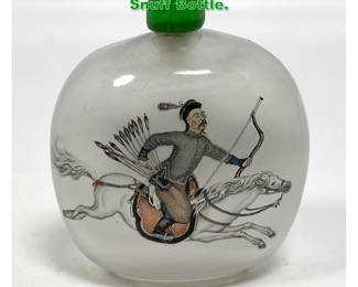 Lot 1571 Shin Chuan Internal Painted Glass Snuff Bottle. 