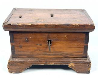 Lot 1625 Antique Secret Ballot Box. 