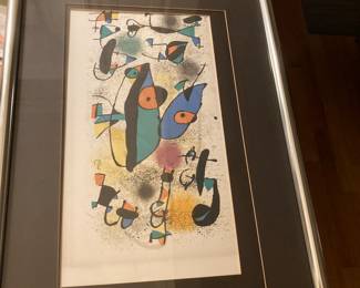 Joan Miro Lithograph