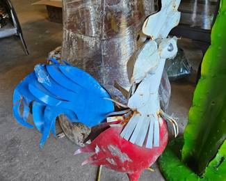 Metal rooster 
