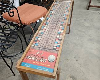 Vintage bowling game
