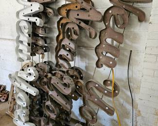 Metal new york signs