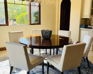 dining set in kitchen