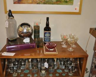 Vintage Martinsville bar cabinet