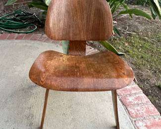 1950's Eames LCW 1st generation lounge chair