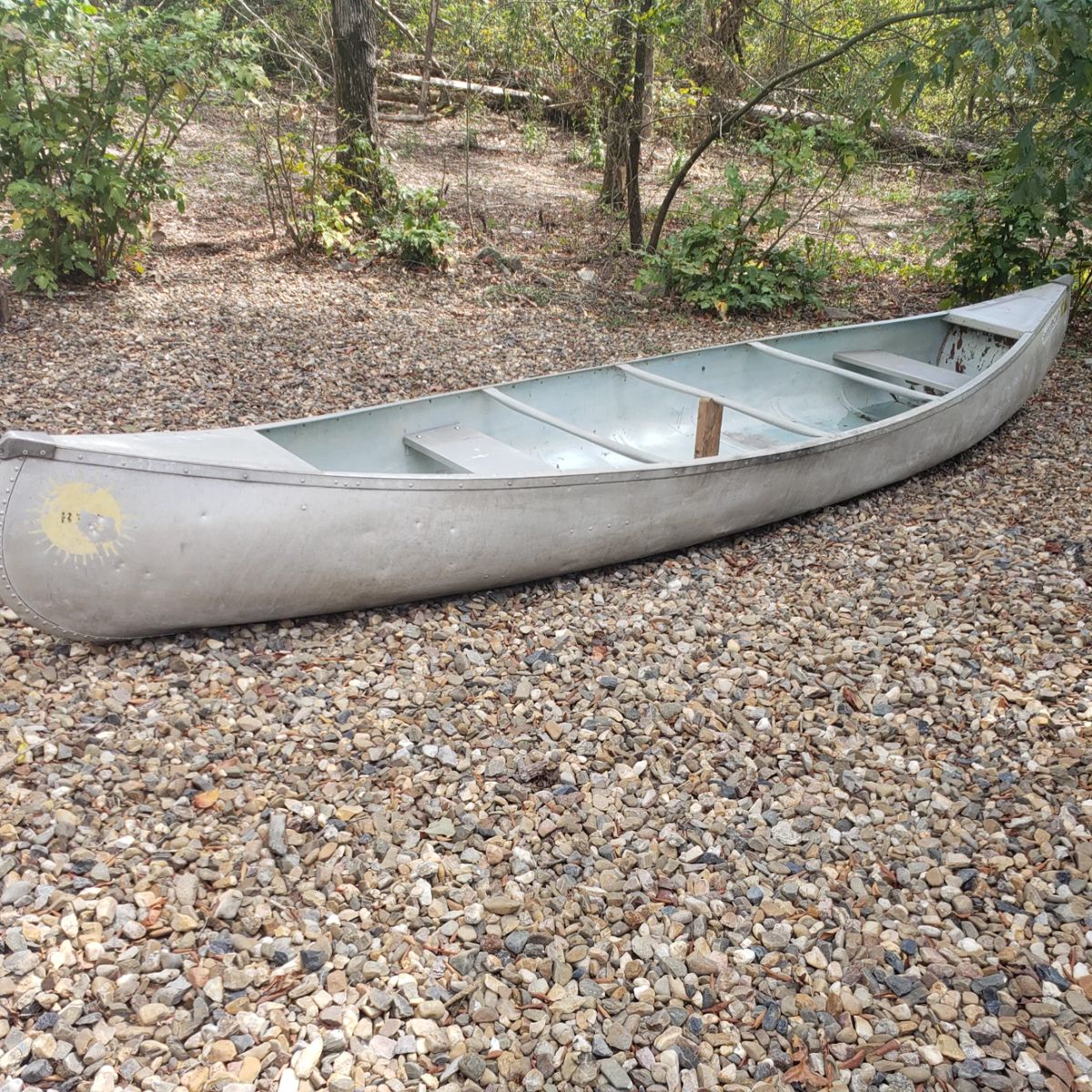 Smoker Craft aluminum Canoe 