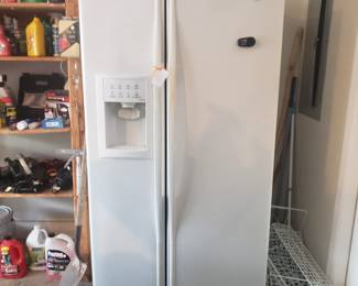 GE PROFILE side by side refrigerator