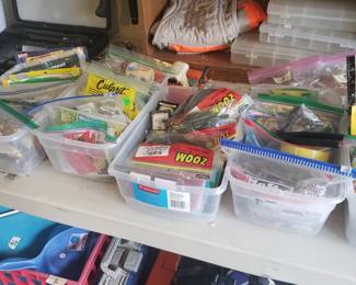 Lots of worms, fishing