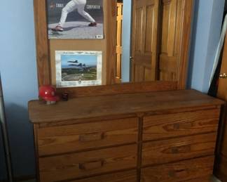 DRESSER WITH MIRROR
