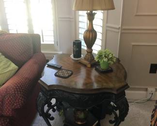 PAIR OF END TABLES