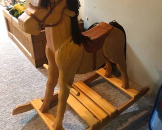 ROCKING HORSE HAND MADE