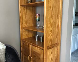 DISPLAY CASE WITH STORAGE