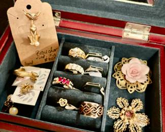 Gold filled vintage jewelry