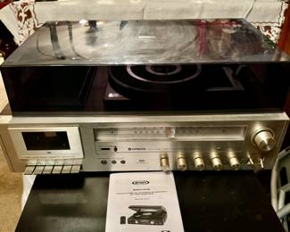 Turntable and cassette player