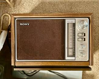 Sony radio