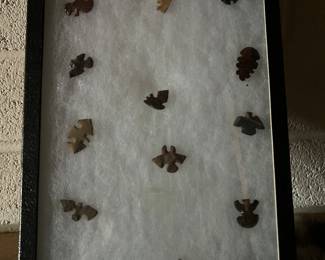 Bird tip arrow heads
