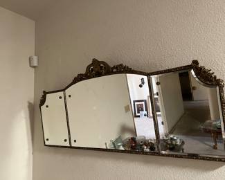 3 PANEL BUFFET MIRROR