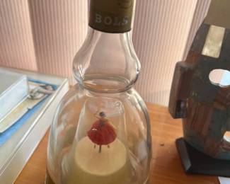 Balerina in Bols Bottle