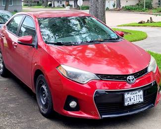 2015 Toyota Corolla 100900 miles Clear Title One Owner.
Highest offer currently at $6200. Highest offer at the end of the day Saturday 3pm. Must be paid for by the end of day Sunday 10/20/2024. Credit Card accepted for payment at 5%.