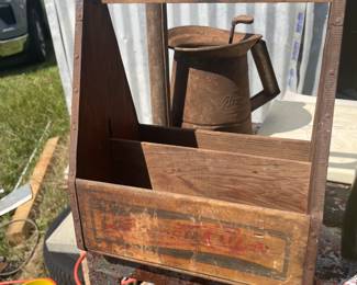 Old Pepsi bottle holder