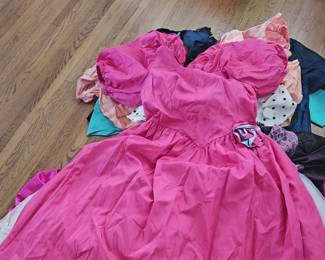 Beautiful pink plus size