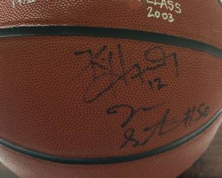 Dwyane Wade signed basketball