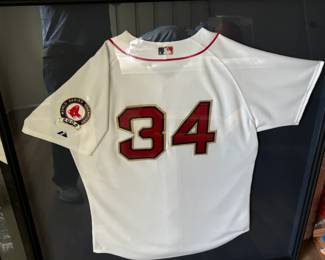 Signed David Ortiz 2004 World Series Championship Jersey