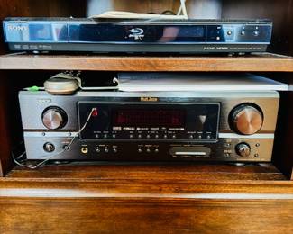 Sony Blu-ray player & Denon 