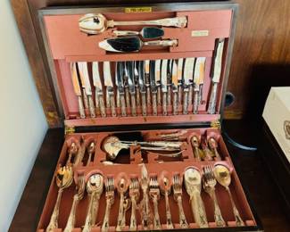 John Turton Flatware Set Complete over 120 pieces