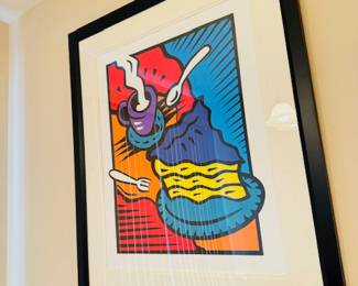 Burton Morris 1964 Print SIGNED "Afternoon Delight"