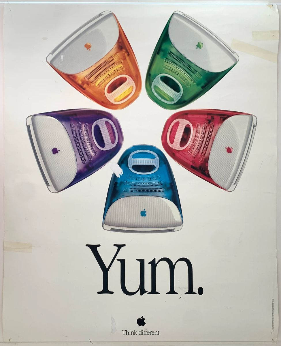Vintage Apple poster