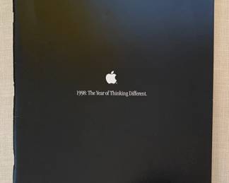 1998 Apple "Think Different" limited edition campaign booklet