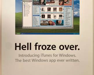 Vintage Apple poster