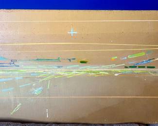 Lee Jan Bao, PA, oil on board.