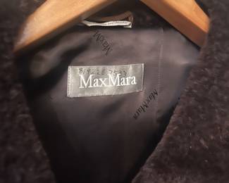 Max Mara coat. 