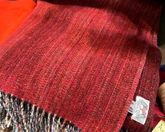Fine Welsh made wool blanket. 