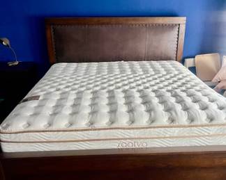 Arhaus Tremont Storage Bed With a King  Saatva mattress in like new condition. 