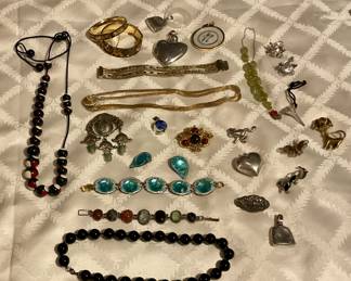 Costume and sterling Jewelry