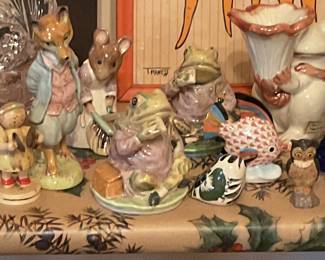 Beatrix Potter figures