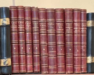 Sets of antique books