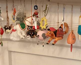 Vintage Christmas ornaments