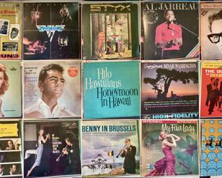 Vintage records, victrola records