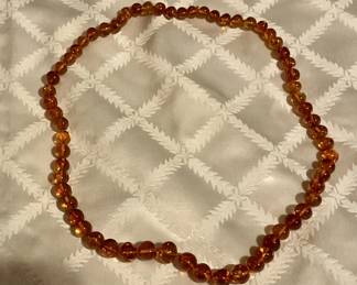 Amber?  Necklace