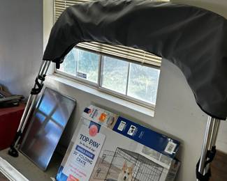 Bimini cover for boat